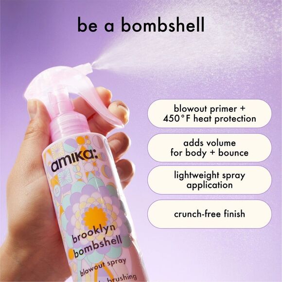 Amika Brooklyn Bombshell Blowout Spray - 6.7oz - Picture 2 of 5